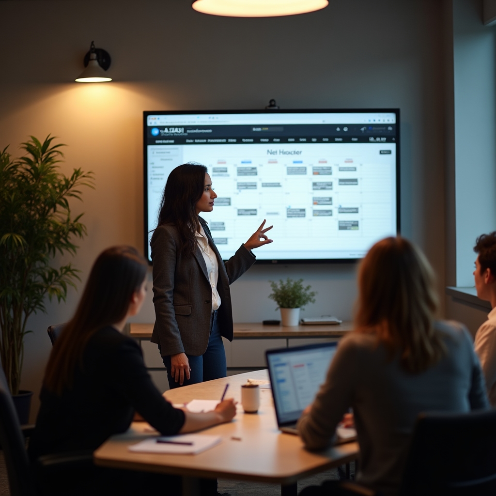 Sesiune de atelier profesional de management al timpului